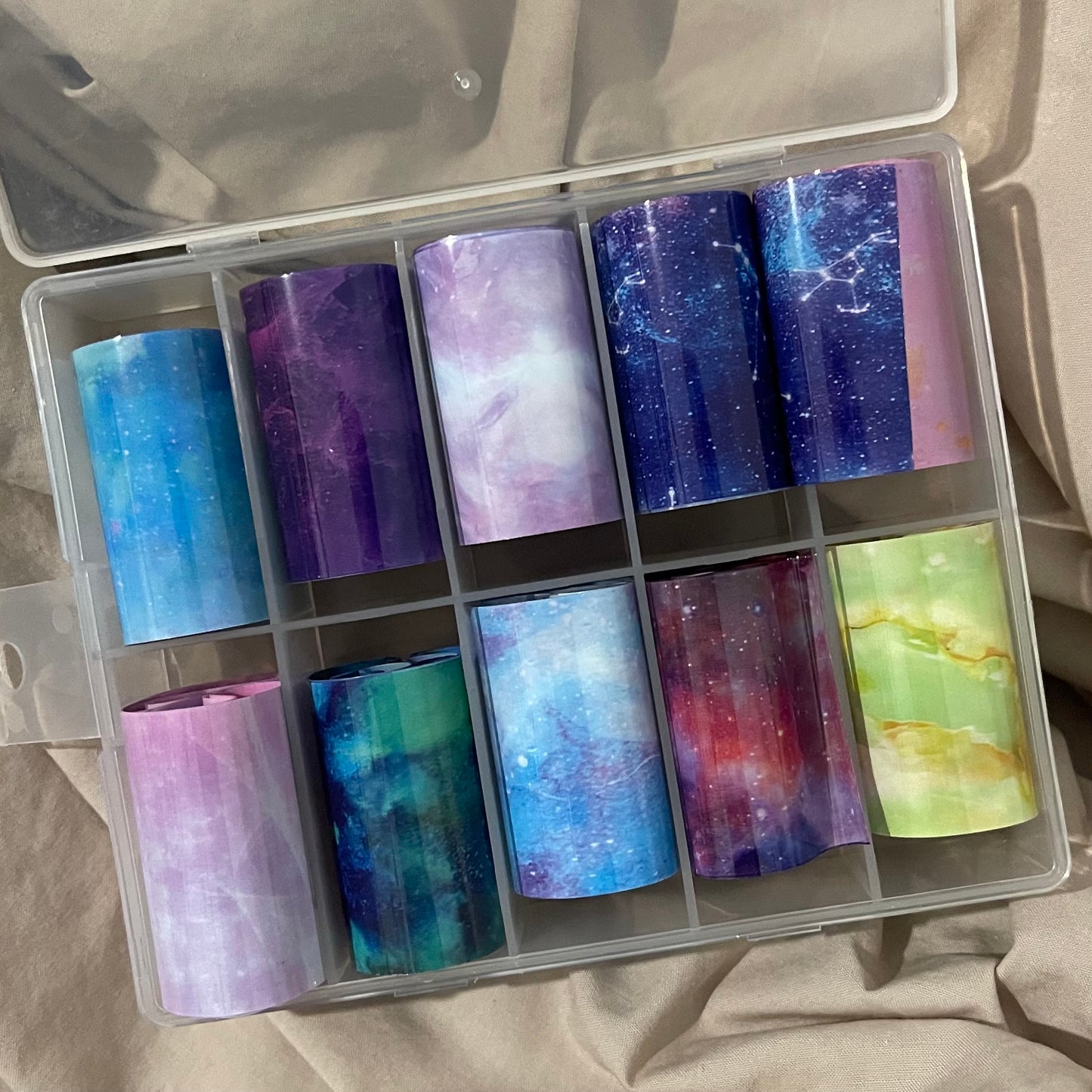 FOIL *GALAXIA* PACK 10UD