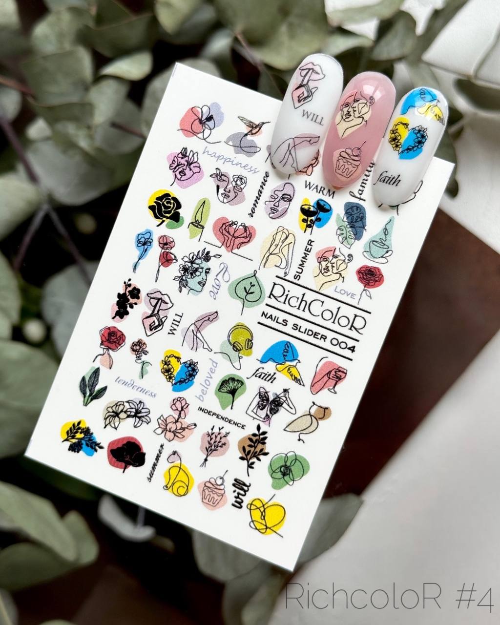 PEGATINA AL AGUA (SLIDER) RR 004