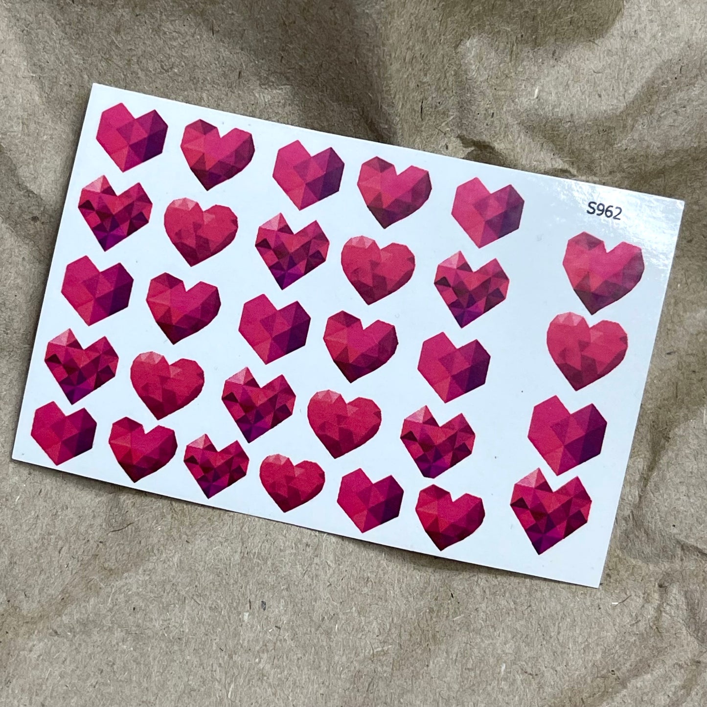 PEGATINA AL AGUA (SLIDER) S962