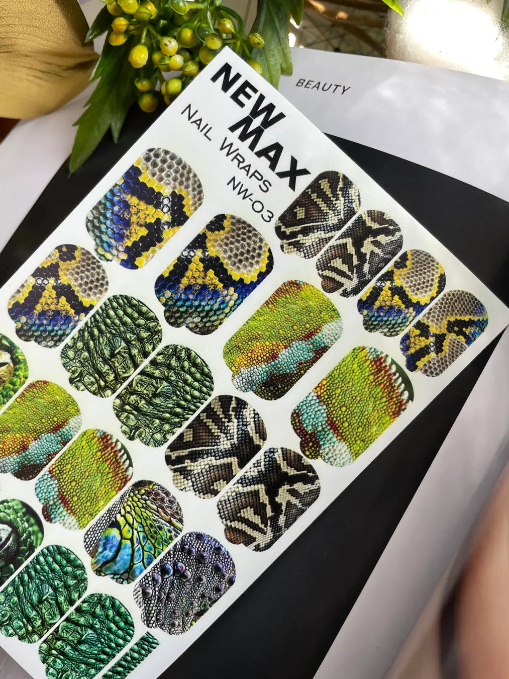 NAIL WRAPS MANICURA NW-03