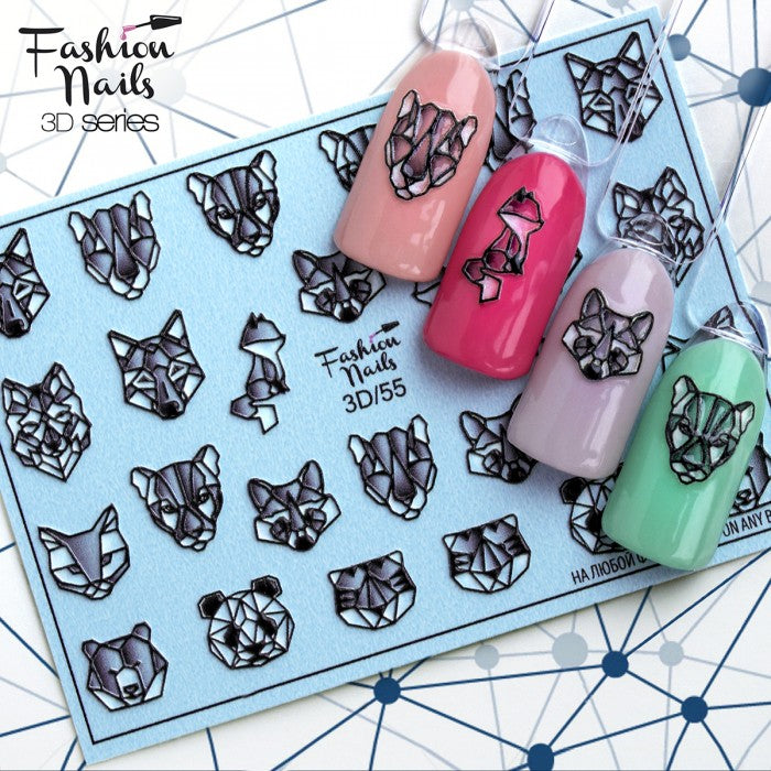 PEGATINA AL AGUA (SLIDER) 3D/55