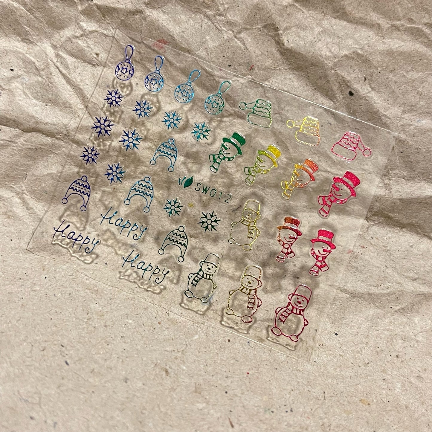 PEGATINA ADHESIVA (STICKER) SW012