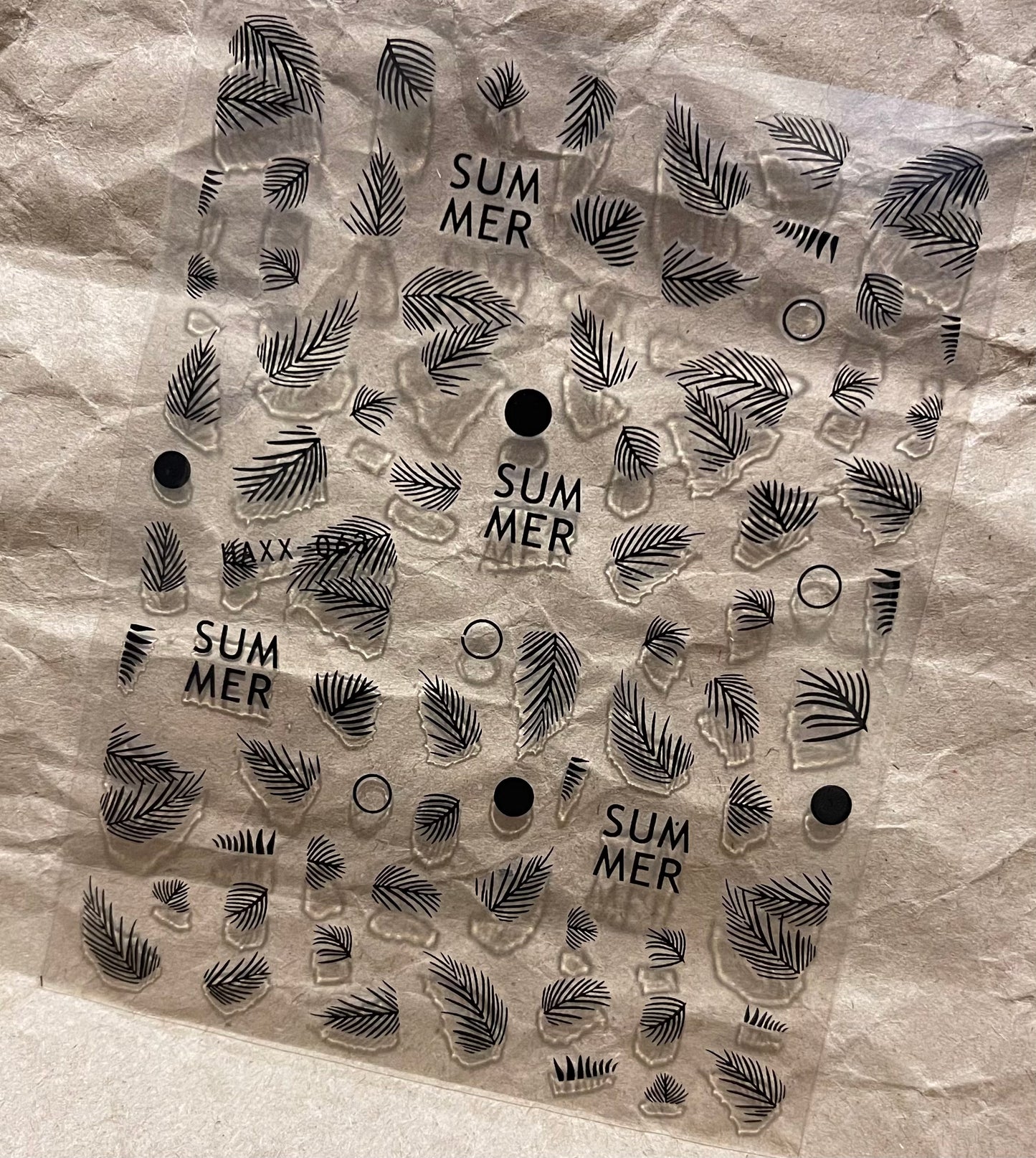 PEGATINA ADHESIVA (STICKER) HAXX-064