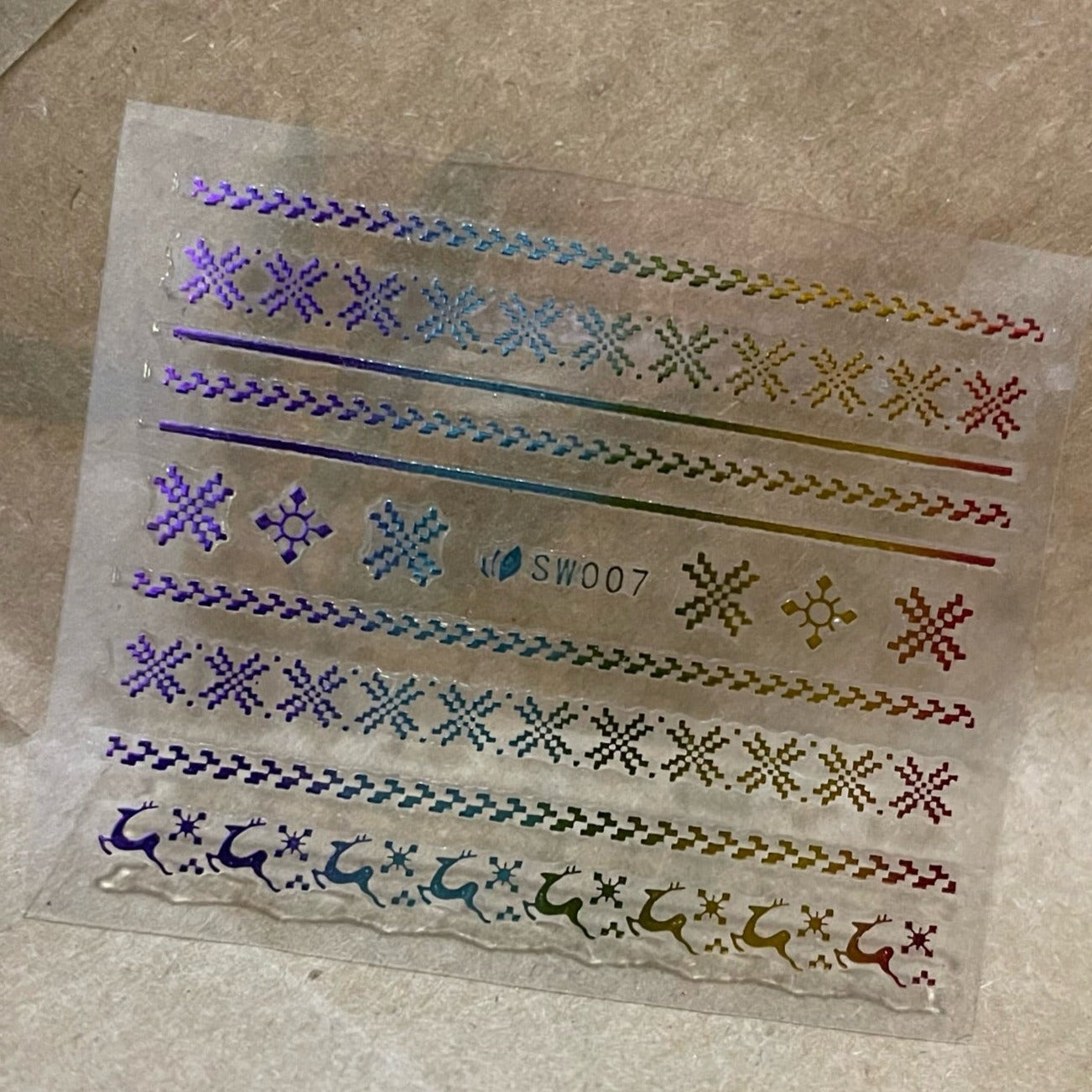 PEGATINA ADHESIVA (STICKER) SW007