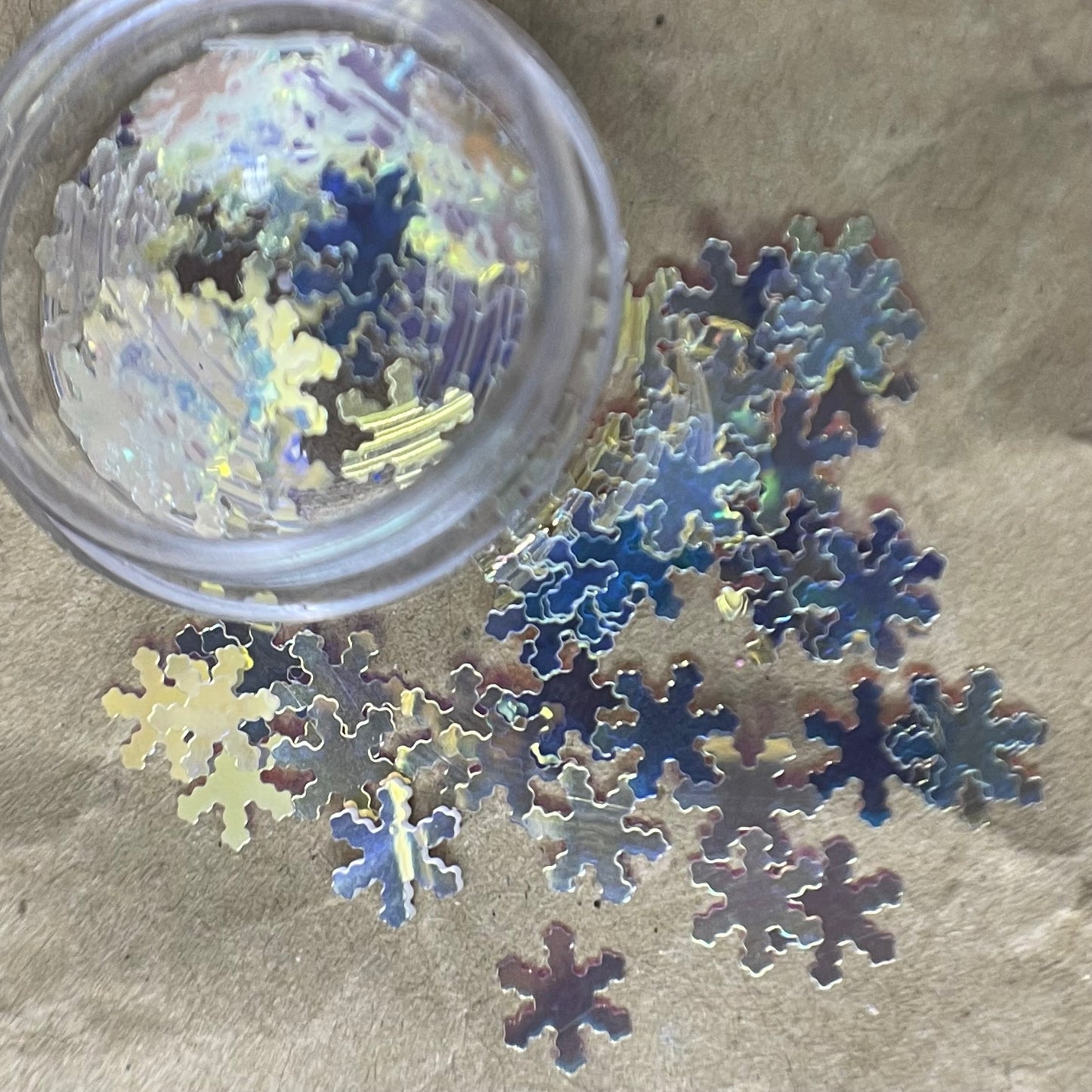 LENTEJUELAS FORMAS TRANSPARENTES