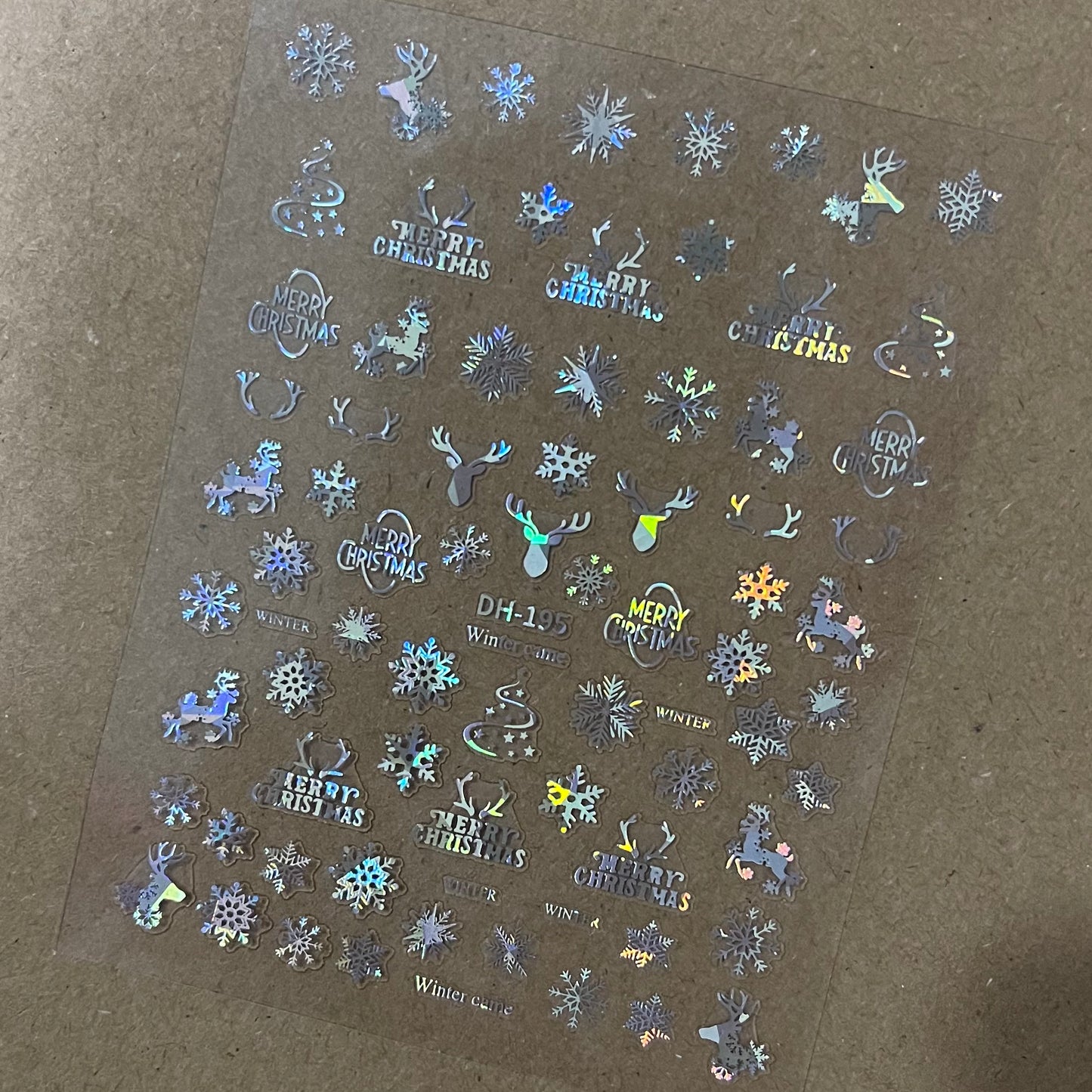 PEGATINA ADHESIVA (STICKER) DH - 195