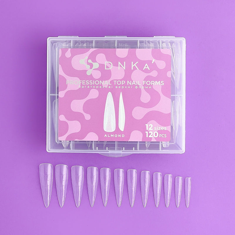 REUSABLE UPPER NAIL FORMS DNKA'