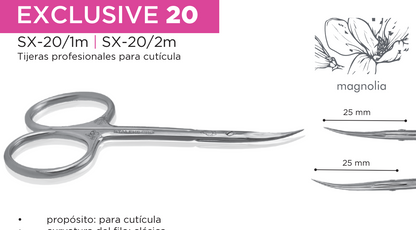 TIJERAS PARA CUTICULA STALEKS EXCLUSIVE 20/1