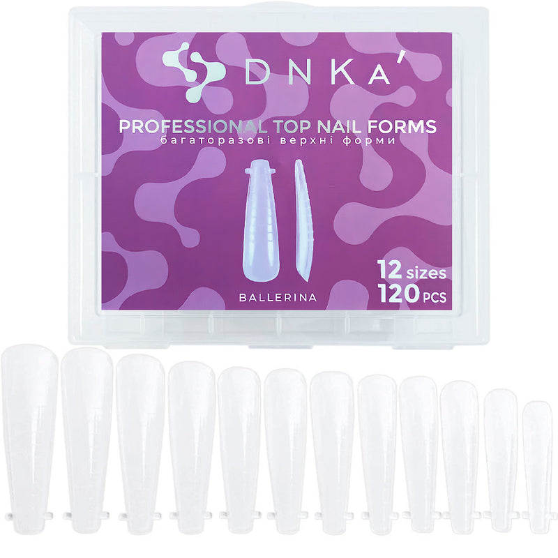 REUSABLE UPPER NAIL FORMS DNKA'