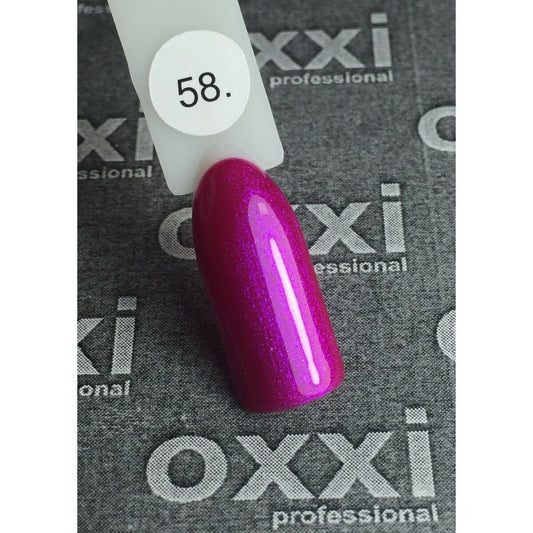 ESMALTE SEMIPERMANENTE OXXI 10ML N 58