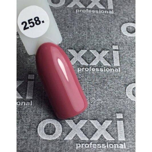 ESMALTE SEMIPERMANENTE OXXI 10ML N 258